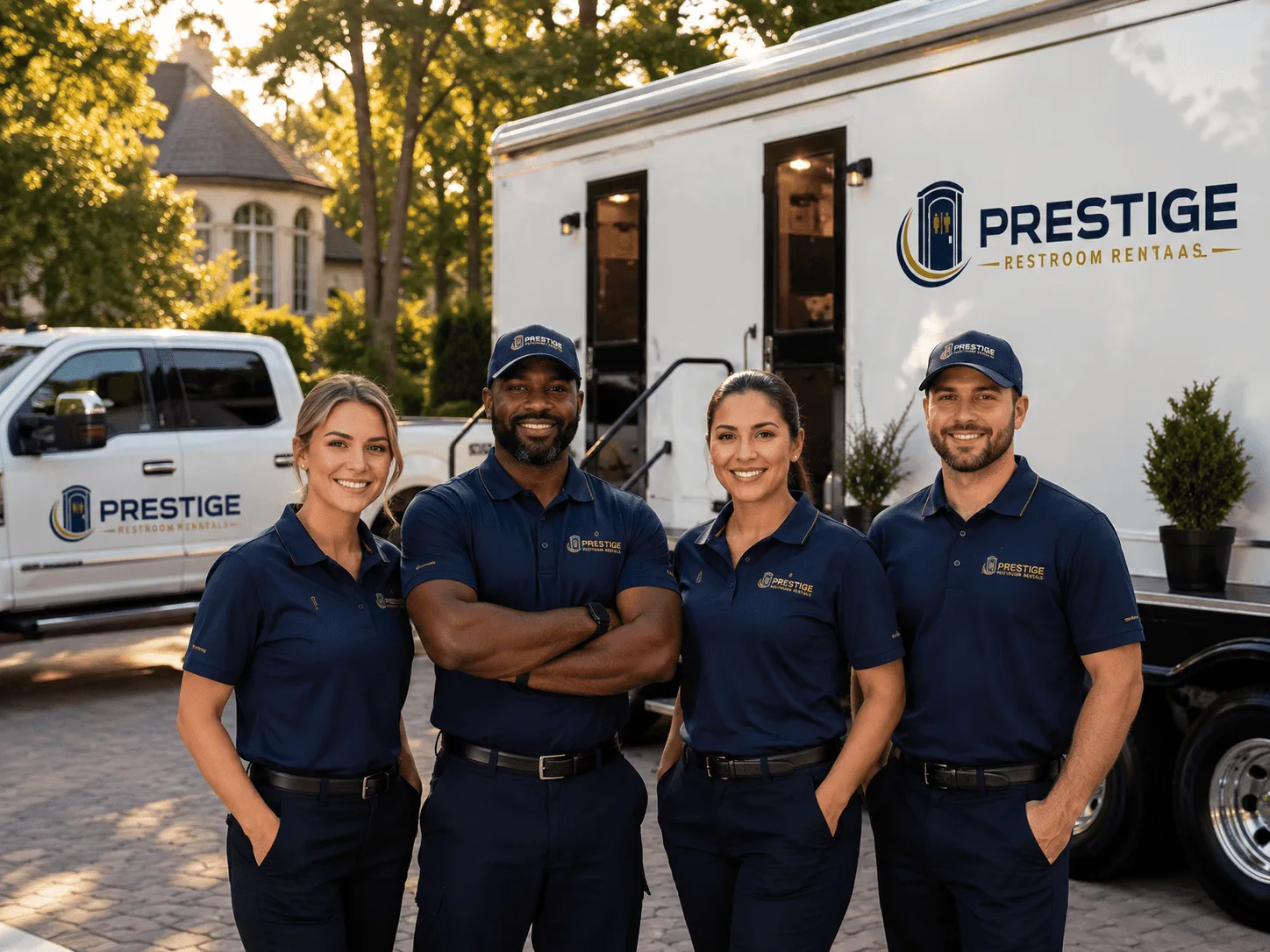 Trusted Luxury Portable Restrooms company in Schroeder, MN